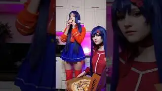 Мита косит под Данте) #cosplay #animegameycosplay #anime #miside #gamer #mita #dante #gameplay