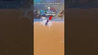 ROLY-POLY UNDER MAP GLITCH in Fortnite Season 4😳 (Chapter 6) #fortnite #foryou #shortsfeed #fy