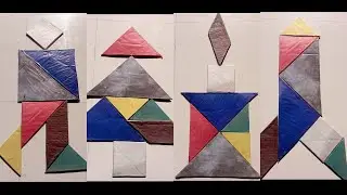 TANGRAM #maths#tangram#tlm#model#activity#shape#trending#viralvideo#artandcraft#easy#diy#formation