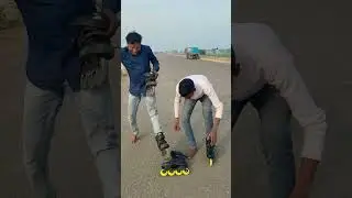 Amazing Street Skating! ⛸️🔥 #Shorts #Skating