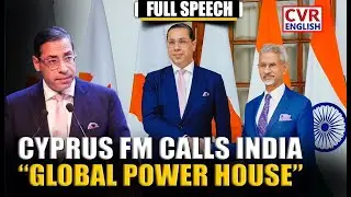'India is a global power house...', Cyprus Foreign Affairs Minister Constantinos Kombos lauds India