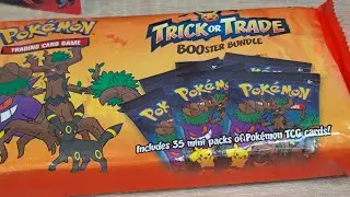 [RAW] Unboxing Pok&eacute;mon TrickORTrade B00ster Bundle ! 