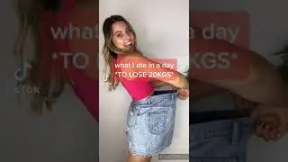 What I Eat In A Day To Loose Weight | Tiktok Compilation