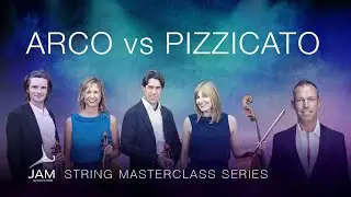 10. ARCO VS PIZZICATO &mdash; СТРУННАЯ СЕРИЯ МАСТЕР-КЛАССОВ с КВАРТЕТОМ САККОНИ