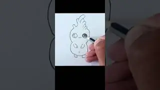 How To Draw A Cute Alien #artist #draw #drawing #art #sketch #artwork #shorts