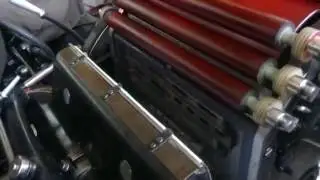 Minerva tipografica marca Nebiolo, formato doble oficio! Restaurada y  con conversor inverter!