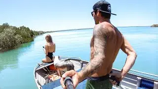 YBS Lifestyle Ep 33 - Exploring Remote Coastal Australia | Making A Beach Camp | Catch And Cook