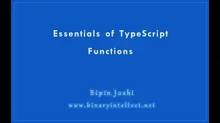 Essentials of TypeScript Functions