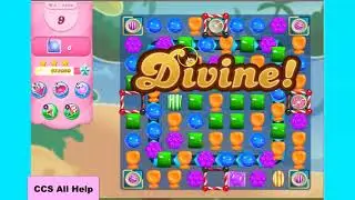 Candy Crush Saga Level 9890 NO BOOSTERS Cookie