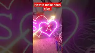 how to make neon light #neonlight #religion #neonsign #neonsigns #neon #neonlighting #led #ledneon