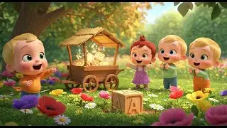 Counting 123 in Garden 🔢🌸🎶 Fun Educational Song for Kids | Learning Adventure