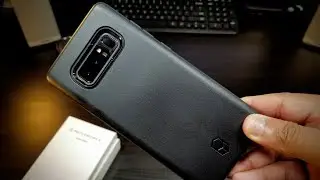 Samsung Note 8 Case Patchworks Level Case + World&rsquo;s Clearest Glass Screen Protector
