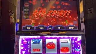 King Of Coin Up to $5 Max Bet & Crazy Cherry Wild Frenzy Lets Go For a Ride! #casino #redscreen #vgt