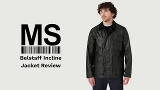 The new Belstaff Incline Wax Jacket reviewed at Michael Stewart Menswear