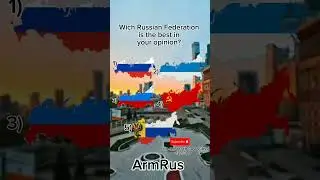Wich Russian Federation is the best in your opinion? #map #russia #europe #shorts #views