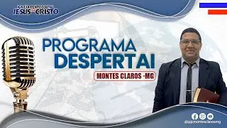 Programa Despertai | Ao Vivo | Segunda-Feira manha 12/01/26 |IPJC Montes Claros