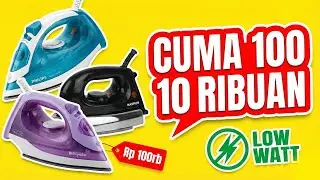 7 Setrika 100 Ribuan Terbaik 2025! Licin & Hemat Listrik!