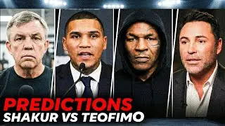 Boxing Pros FINAL PREDICTION On Teofimo Lopez Vs Shakur Stevenson Fight