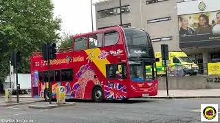 Buspix: London Buses at Work in Waterloo, August 2024 (4K HD)