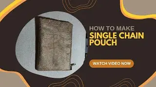 How to make single chain pouch……#fashion 