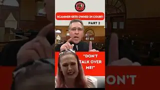 Judge OWNS Scammer In Court: Jail Time Effective Immediately!