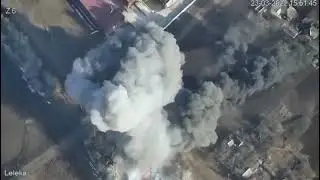 Leleka drone in action