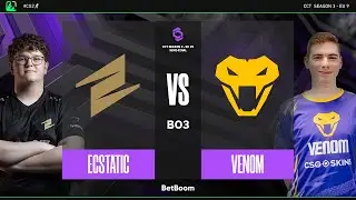 CCT Season 3 - EU #9 | Ecstatic vs Venom | Semi-Final | CS2
