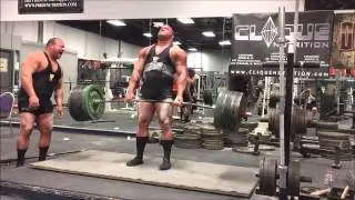 Meet Prep Deadlift Training - 860lbs/390kg x1x2