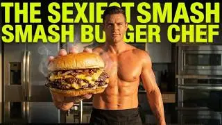 Smash Burger Done by the Sexiest Chef on the Internet | Relaxing ASMR