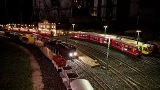 Trains are moving! LGB winter running session with my friends || SUMMIT RAILWAY