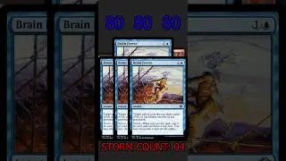 Комбо &laquo;Заморозка мозгов: Прорыв в преисподней&raquo; #mtggameplay #magicthegathering #commander #edh #c...