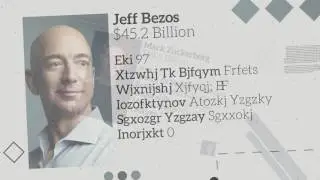 Motion Graphics - Top 10 Richest People