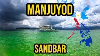 Manjuyod Sandbar: Nature's Spectacle in the Philippines. 🌊🏝️⛵ 