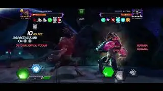 MCOC Werewolf vs Solvarch AW node 49