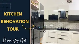 Small Kitchen Renovation | Modular Kitchen Design | Modular Kitchen Tour Indian