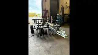 HOMEMADE ATV Disk/Ripper #johndeere #caseihagriculture #newholland #kubotatractor #madeinusa