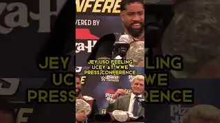 Jey Uso Feeling Ucey at WWE Press Conference #wwe #jeyuso #codyrhodes