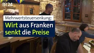 Gastro-Steuer: Wirt aus Franken senkt die Preise | BR24