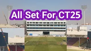 National Stadium Karachi | Stadium Renovation | Upgradation | Championstrophy