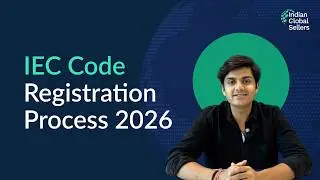 IEC Code Registration Process 2026 | How to Apply IEC Code Online in India Step by Step (Hindi)