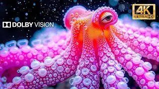 Underwater World OLED Demo UHD - Relaxing Music Healing Stress, Anxiety - 4K Video Dolby Vision