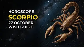 Scorpio Oct 27 Horoscope: Intuition Sharpens, Love Clarifies, Work Insight Strikes