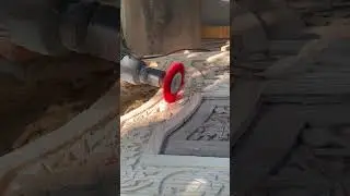 Finishing in carving jali doors