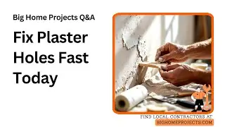 Plaster Repair: Setting Compound Shim Mesh Technique
