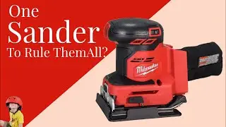 Milwaukee M18 Orbital 1/4 Sheet Sander #milwaukee