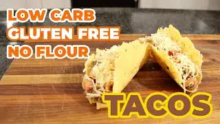 How to make Low Carb TACOS! (Gluten Free &bull; No Flour TACOS)