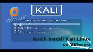 Quick Install Kali Linux on VMware