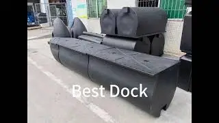 Plastic floats&mdash;-make your own pontoon boat