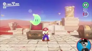 Super Mario Odyssey Guide Sand Kingdom Power Moon # 24