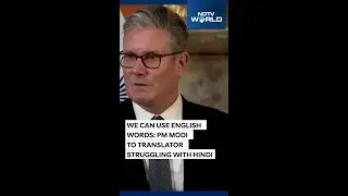 PM Modi To Translator Struggling With Hindi: 